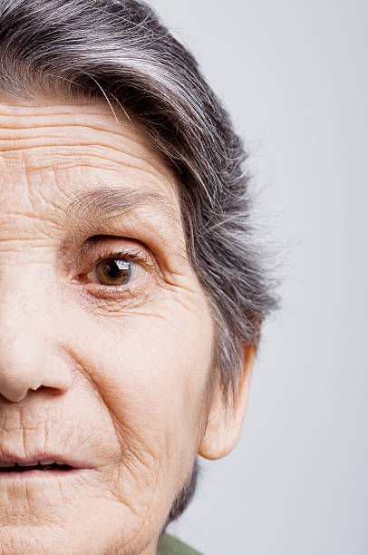 istock Senior woman portrait 118267213