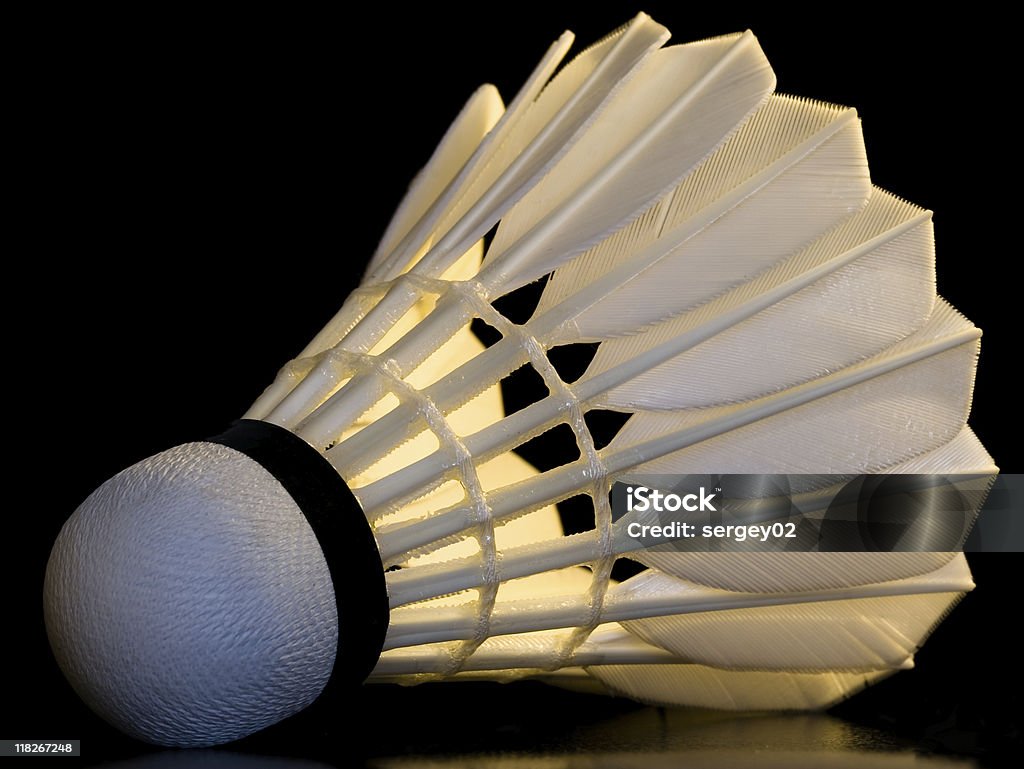 Badminton volano - Foto stock royalty-free di Attrezzatura
