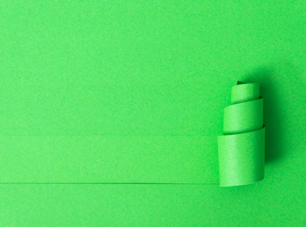 istock Paper in the shape of a Christmas tree 1182673847