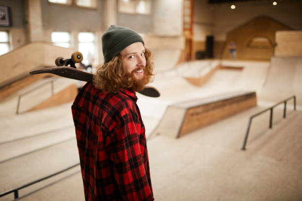 istock Adult Man in Skating Park 1182682889