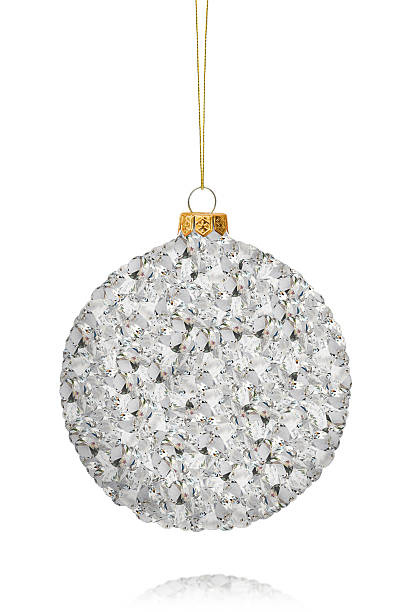 Christmas Diamond Ball stock photo