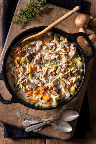 istock Chicken Wild Rice Soup 1182684808