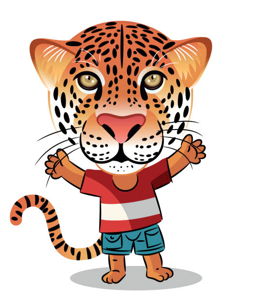 Leopard Pattern Cartoon Leopard Print Cartoons Illustrations, Royalty-Free Vector Graphics ...