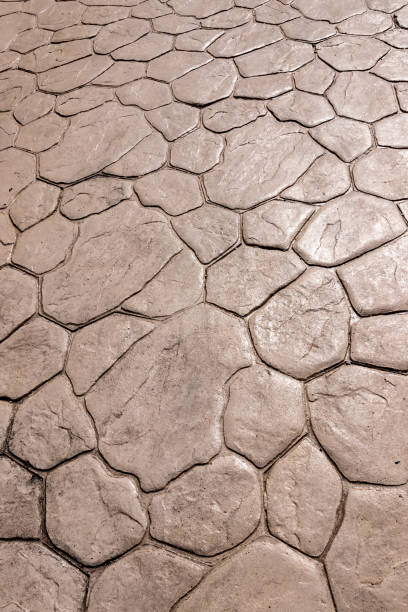 istock Yellow stone pavement abstract background. 1182700130