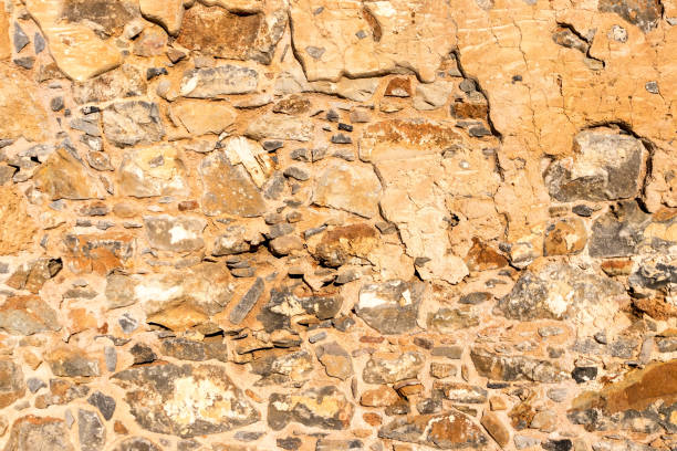 istock Textre of old stone brick wall. 1182700166