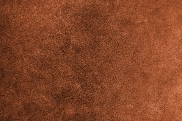 naranja oscura, piel de cuero de color marrón natural con el patrón de las líneas de diseño o fondo abstracto rojo.puede utilizar fondo de pantalla o evento de lujo de fondo de fondo. - piel textil fotografías e imágenes de stock