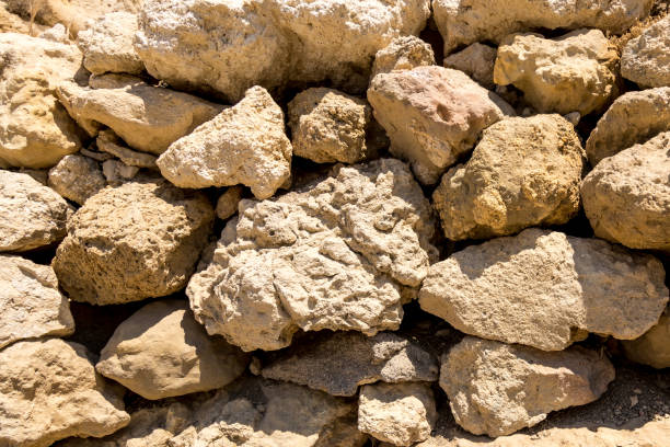 istock Background of old stone brick wall. 1182704043