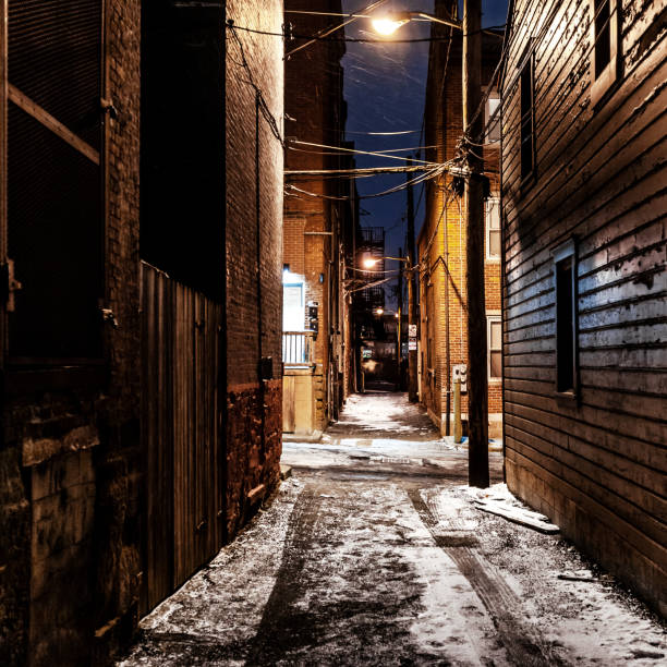 istock Dark alley - Pittsburgh, PA 1182706671