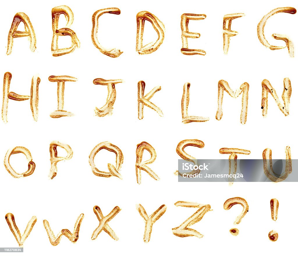 Molho de churrasco alfabeto (XXXL - Foto de stock de Molho de Churrasco royalty-free