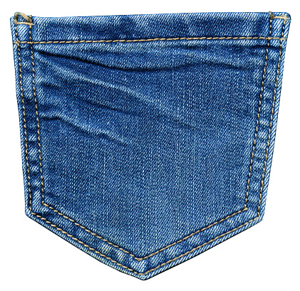 Back jeans pocket