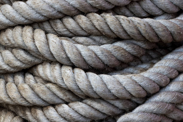 istock Close up of large boat lines 1182713910