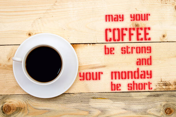 istock Inspirational quote on coffee cup background 1182716700