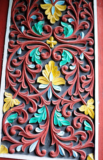 istock Indonesian wood carvings 118271976