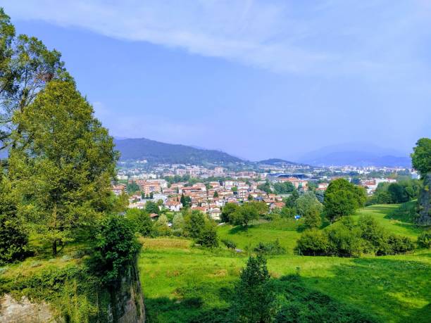 istock Beautiful view of Bergamo 1182721391