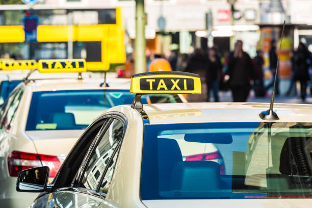 istock German taxi signs 1182721451