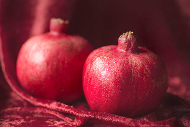 Pomegranates stock photo