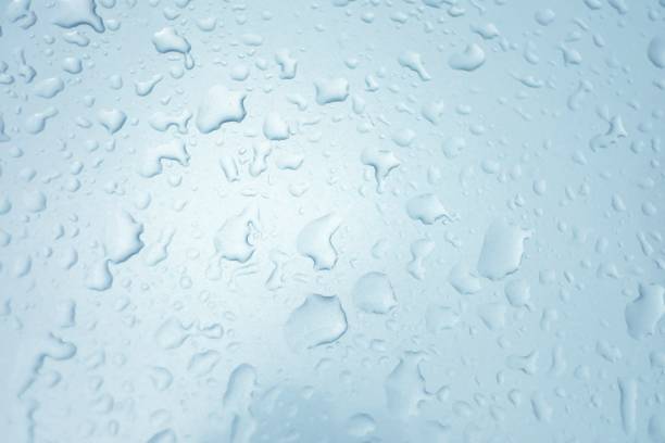 istock Close up a glass texture of a bathroom 1182722314