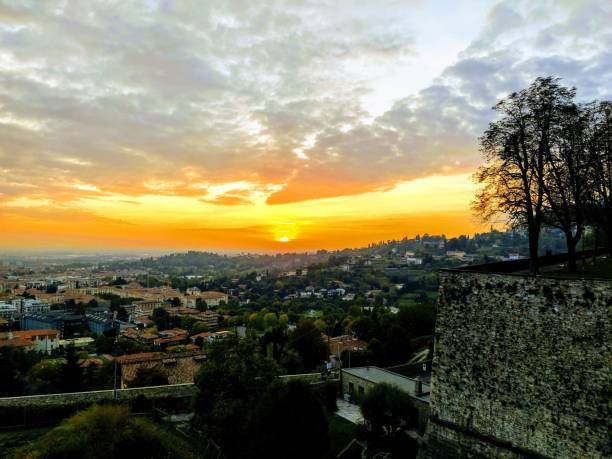 istock Beautiful view of Bergamo 1182724971