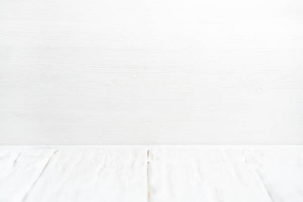 istock White wooden background. 1182735330