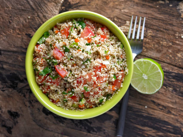 istock Quinoa salad with fresh tomato 1182739561