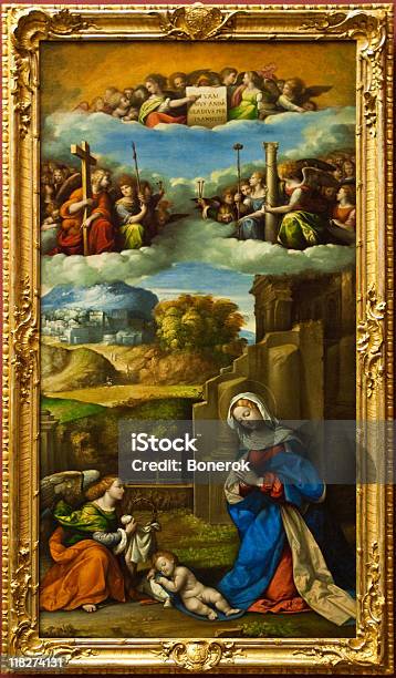 Photo libre de droit de Garofalo banque d'images et plus d'images libres de droit de Art pictural - Art pictural, Style renaissance, Enfant