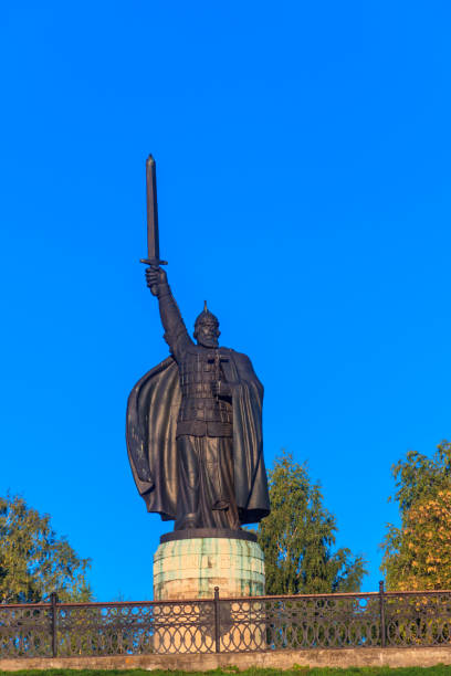 istock Monument to Ilya Muromets in Murom, Russia 1182746693