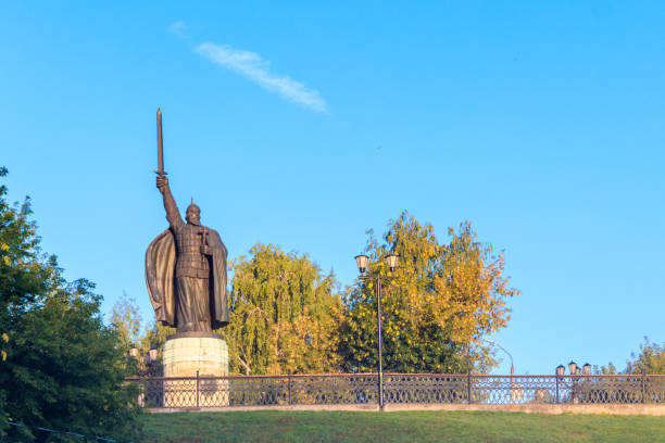 istock Monument to Ilya Muromets in Murom, Russia 1182749187