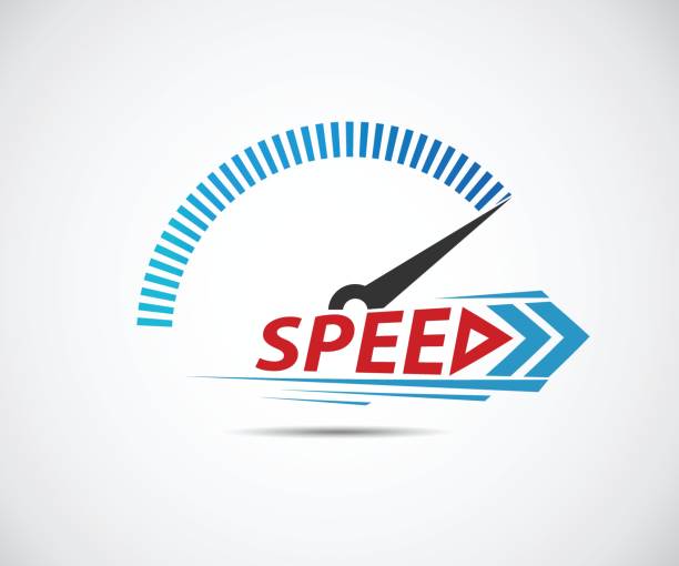prędkość, wektor logo wyścigowe wydarzenie, z głównymi elementami prędkościomierza modyfikacji - 7591 stock illustrations