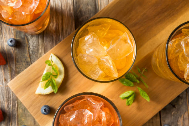 istock Cool Refreshing Flavored Berry Iced Teas 1182752714