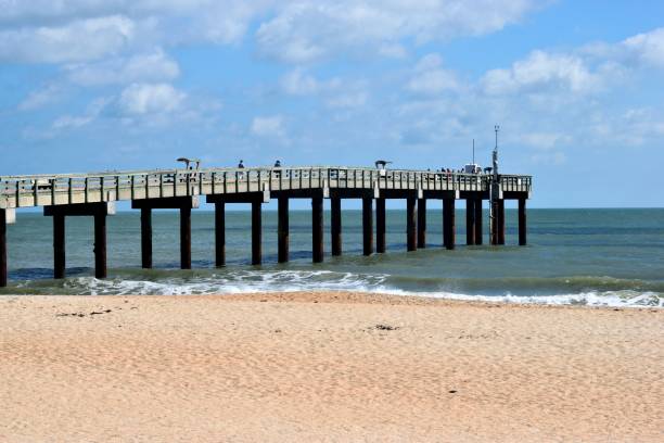 istock St. Augustine Beach, Florida fishing pier 1182754391
