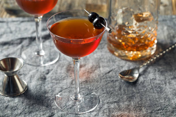 istock Homemade Rob Roy Cocktail 1182756220