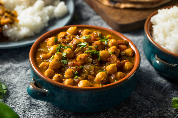 istock Homemade Indian Chickpea Chana Masala 1182757680