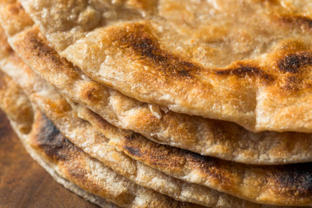 istock Homemade Indian Roti Chapati Bread 1182757838