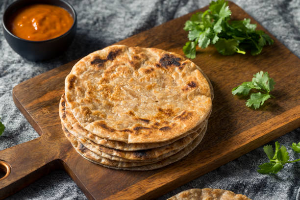 istock Homemade Indian Roti Chapati Bread 1182758775