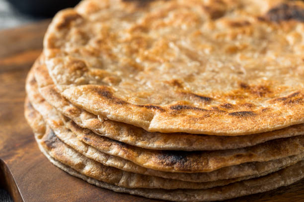istock Homemade Indian Roti Chapati Bread 1182759706