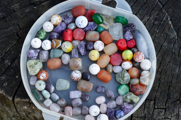 istock Crystals and semi precious stones for jewelry making 1182761383