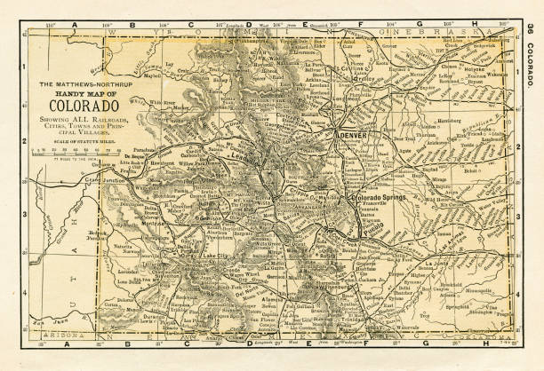 Map from the Complete Handy Atlas of the World - 1898