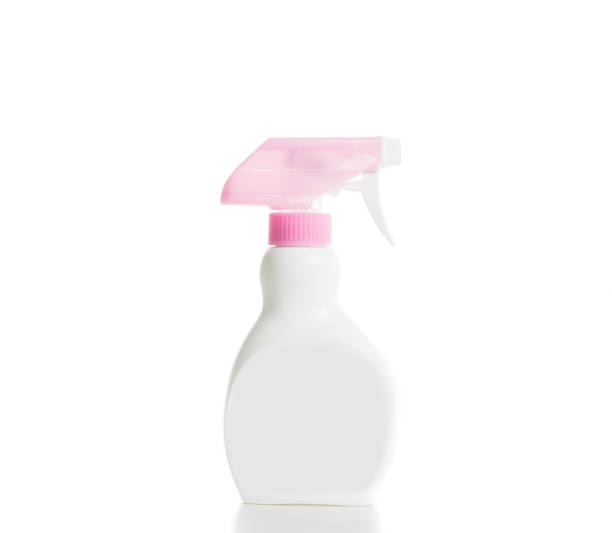 istock Spray Pistol Cleaner Plastic Bottle Pink Isolate 1182776120