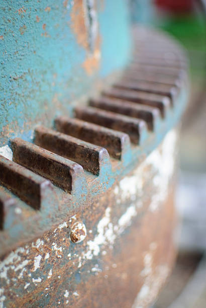 istock Part of old cement mixer 118277841