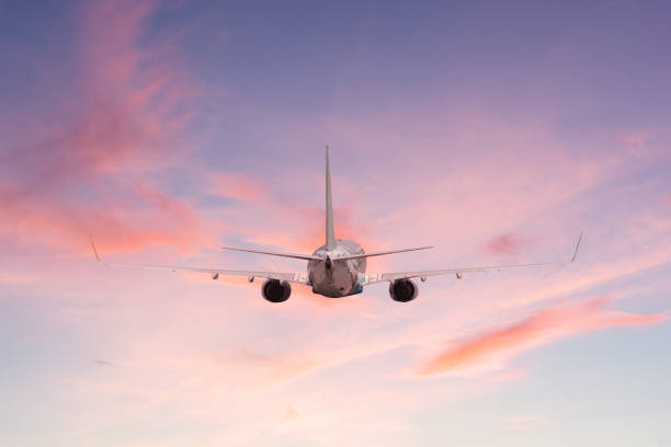 istock Airplane aft plane in the sky 1182778618