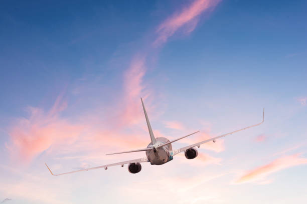 istock Airplane aft plane in the sky 1182779032