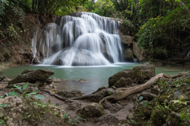 istock Huay Mae Kamin Waterfall Park 1182779728