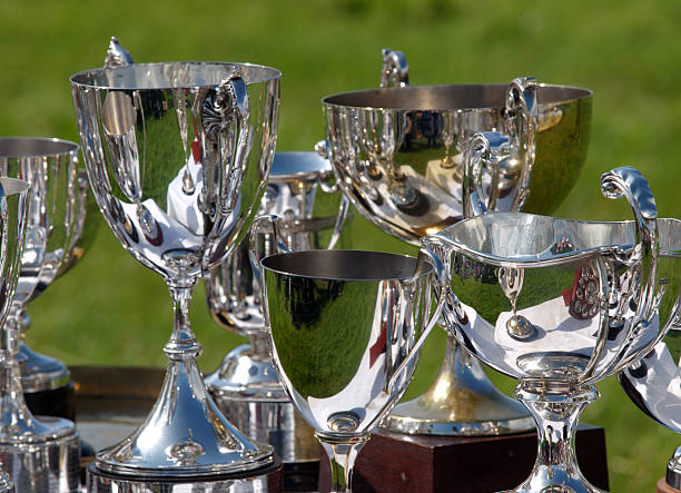 istock Trophies about to be given out 118278172