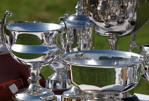 istock Trophies about to be given out 118278180