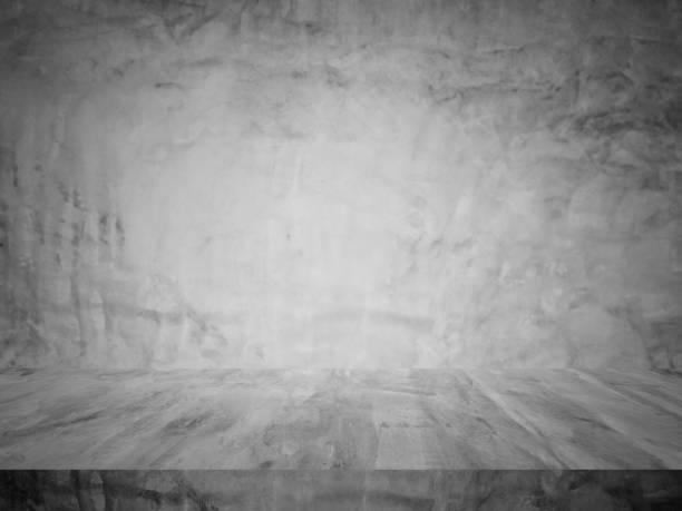 istock black cement table and shelves studio and dark showroom background for present products 1182782829