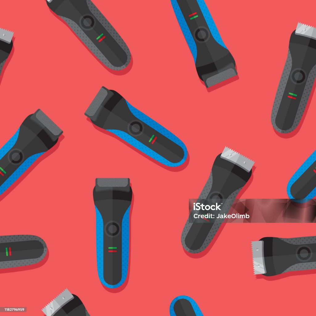 Electric Razor Drawing Electric Razor Pattern Flat Stock Illustration - Download Image Now ...