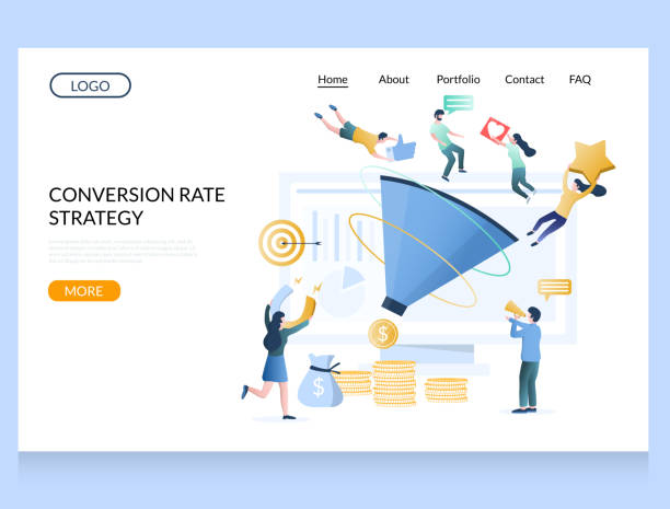 Conversion Rate Graphick 680+ Lead To Cash Stock Illustrations, Royalty-Free Vector Graphics ...
