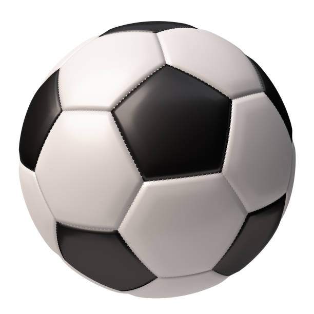 istock Realistic soccer ball isolated on white 1182802605