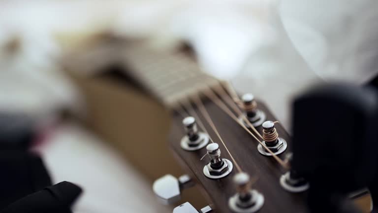 CU. A perfectly tuned guitar. Playing the Perfect Chord.