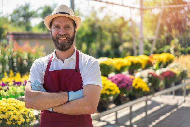 istock Gardener at the greenhouse 1182809884